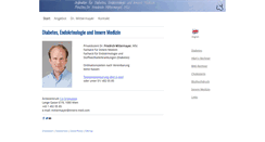 Desktop Screenshot of diabetes-wien.com